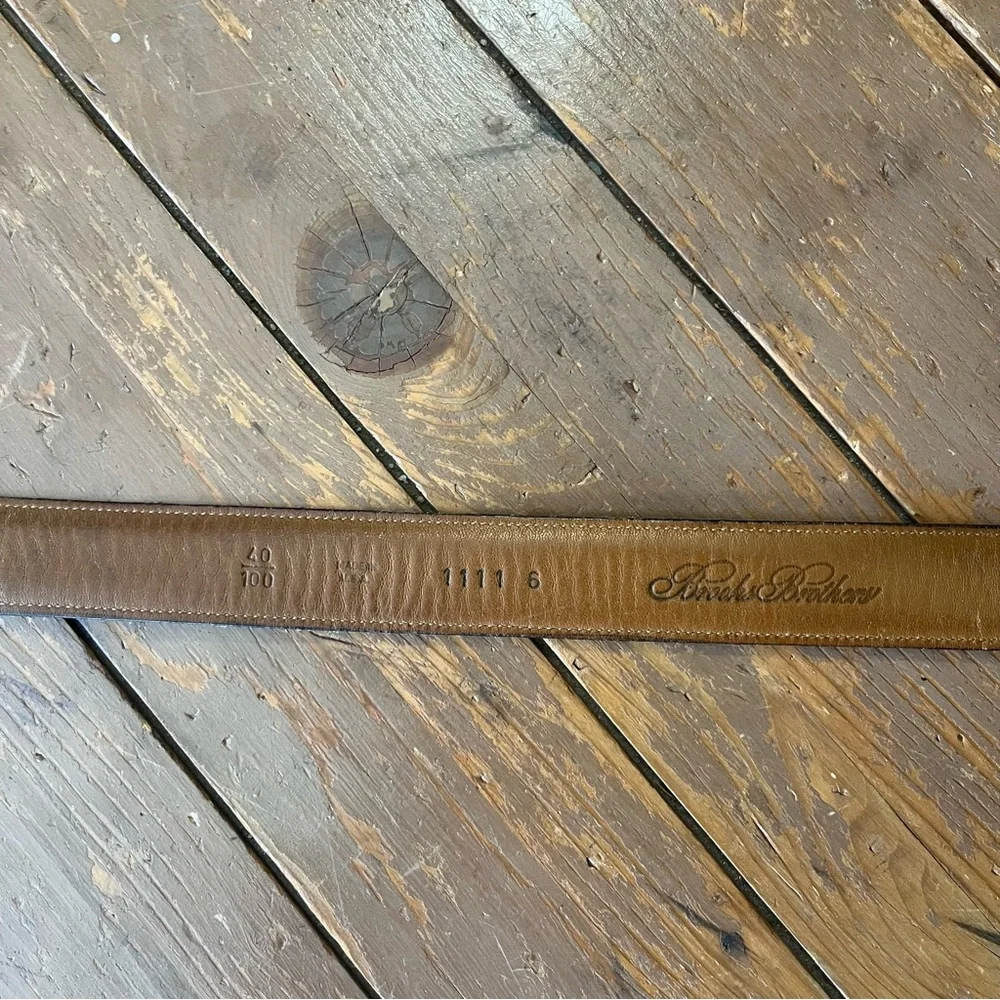 Brooks Brothers Leather Belt